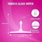 Trideva Glass and Kitchen Cleaning Wiper (Pack of 3)