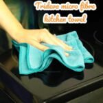 Trideva Microfiber Cleaning Cloth 40x40 cm (Pack of 5)| Super Soft for Kitchen Bathroom car Home Every Think to Clean