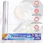 Trideva 1 kg net(18 micron) Foil Paper for Kitchen(Pack of 2) - Image 4