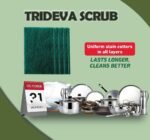 Trideva Scrub Pad (Pack of 12) Size 6x4 Thickness 20 mm - Image 5