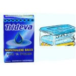 Trideva (Pack of 5) Naphthalene Balls 400 Gram  White| Moth Ball for Clothes, Kitchen, Bathrooms, Wardrobe, Bookshelves| Stain-Free Anti-Insect, 100% Safe Naphthalene - Image 2