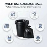 Trideva HEAVY DUTY Extra Large Size 32x40 Inch Pack of 6 Black (5 Pcs in Each Pack) 75 Micron Biodegradable Garbage Bag| Trash/Dustbin Bags (Weight 500 Gram for Each Pack) (Black) - Image 7