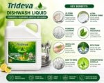 Trideva Dish Wash 5L (Pack of 2) - Image 6