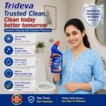 Trideva Toilet Cleaner 500ml (Pack of 4) - Image 3