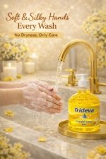Trideva Hand Wash Lime 500ml (Pack of 3) - Image 3